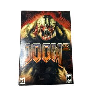 Doom 3 ID Software PC Mac Video Game CIB 2004